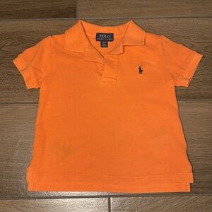 Orange Ralph Lauren polo 2t